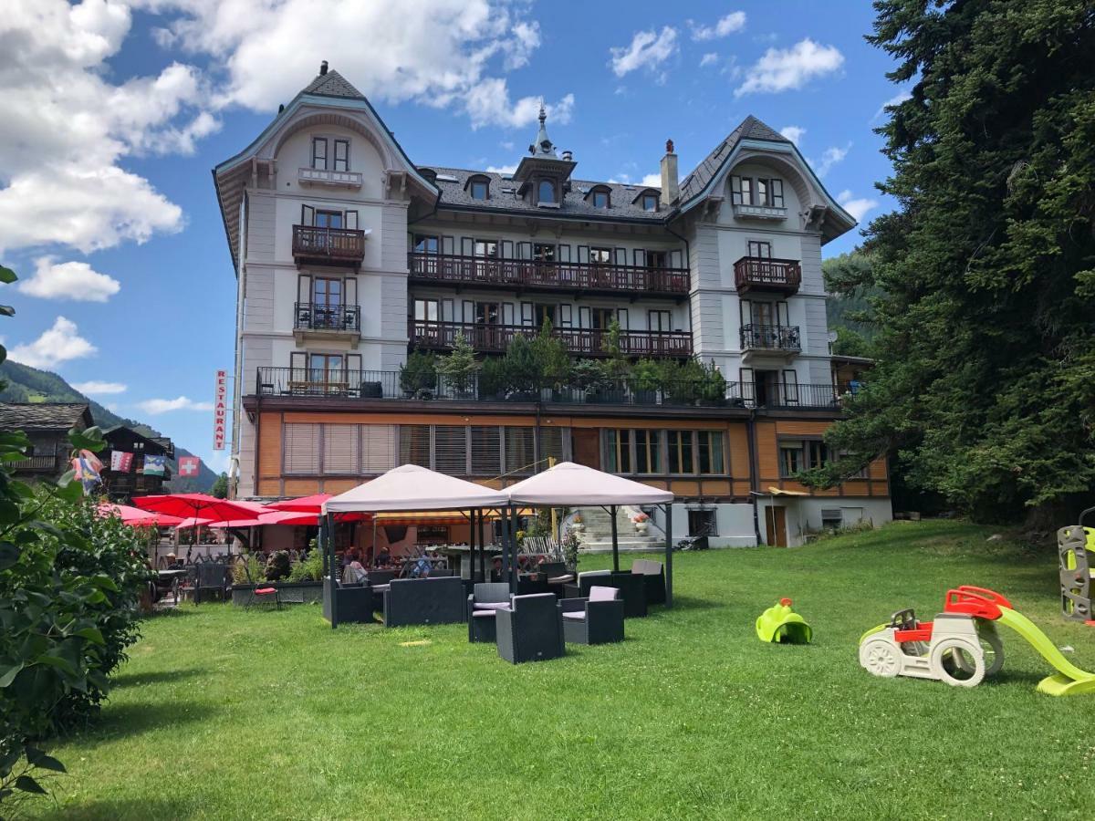 Au Village D'Evolene, Tres Joli Studio Calme Et Ensoleille ภายนอก รูปภาพ